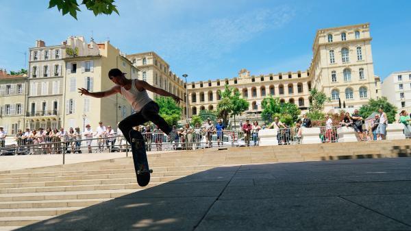 Concrete Block Party skateboard à Marseille
