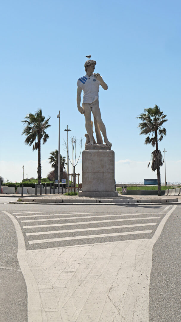 statue de David à Marseille