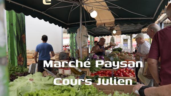 marché paysan cours julien Marseille